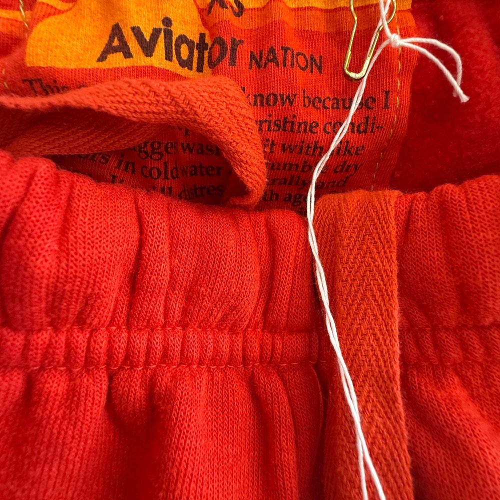 Aviator Nation Red sweatsuit, Size XS, both pieces NWT - Picture 6 of 6